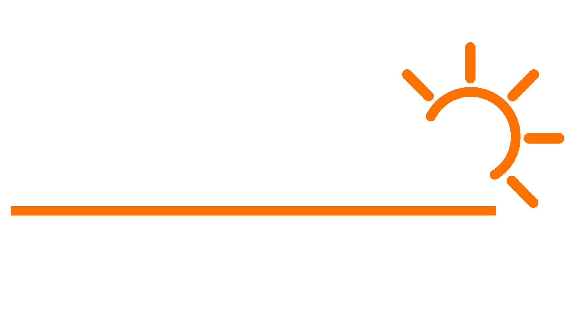 Power Solar white logo (for Dark Background)