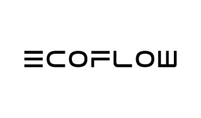 Logo de EcoFlow, soluciones de energía portátil e innovadora